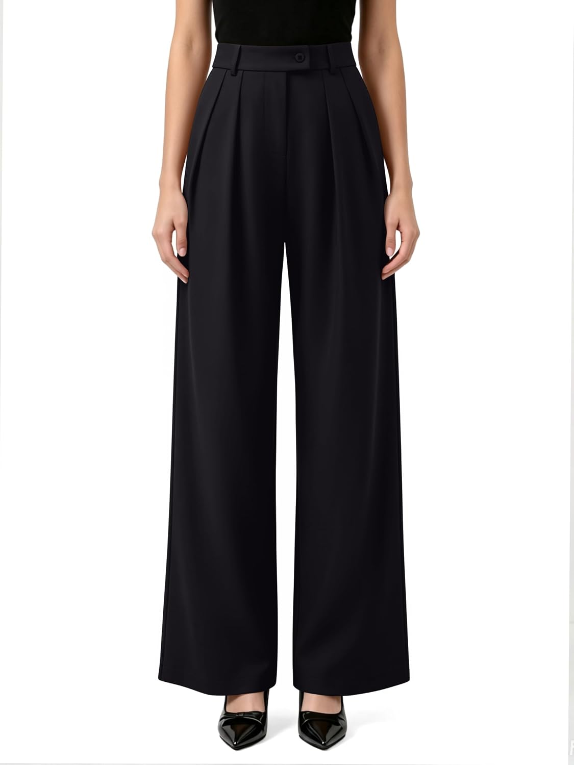 NIMIN Womens Wide Leg Work Dress Pants Business Casual Trousers