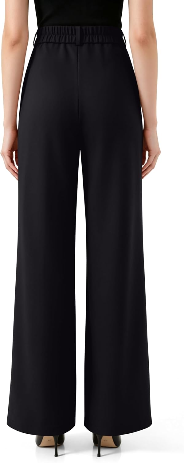 NIMIN Womens Wide Leg Work Dress Pants Business Casual Trousers