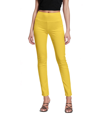 Hybrid & Company Super Comfy Stretch with Full Elastic Waist Pull On Millennium Twill Pant
