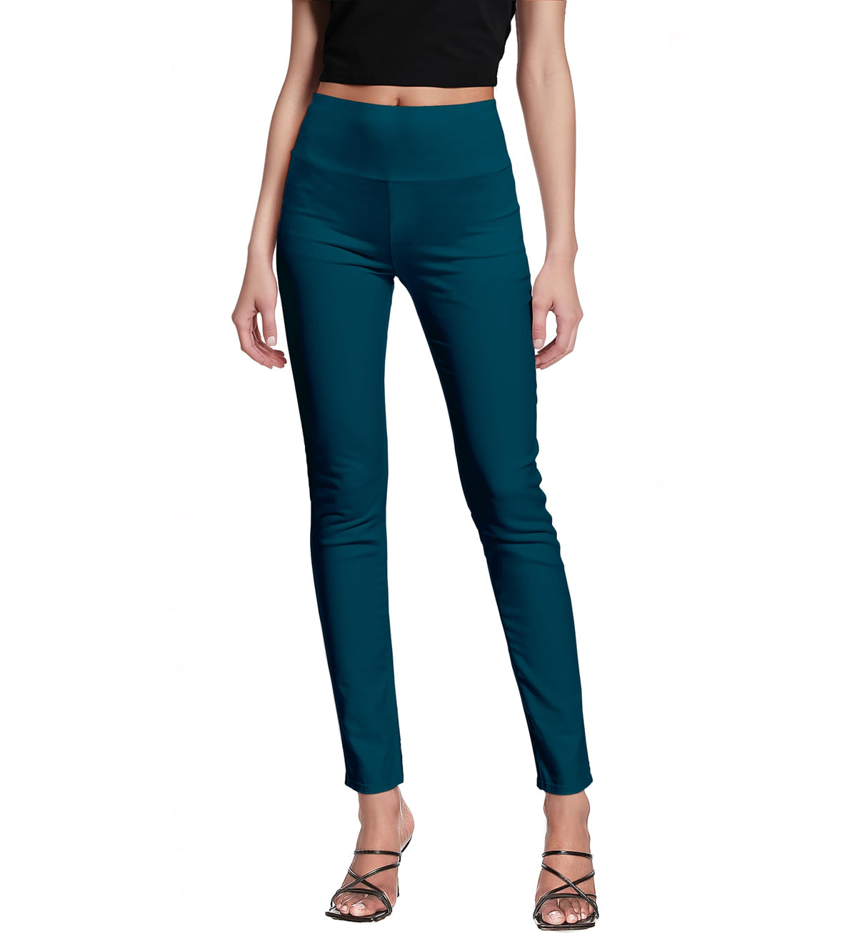 Hybrid & Company Super Comfy Stretch with Full Elastic Waist Pull On Millennium Twill Pant