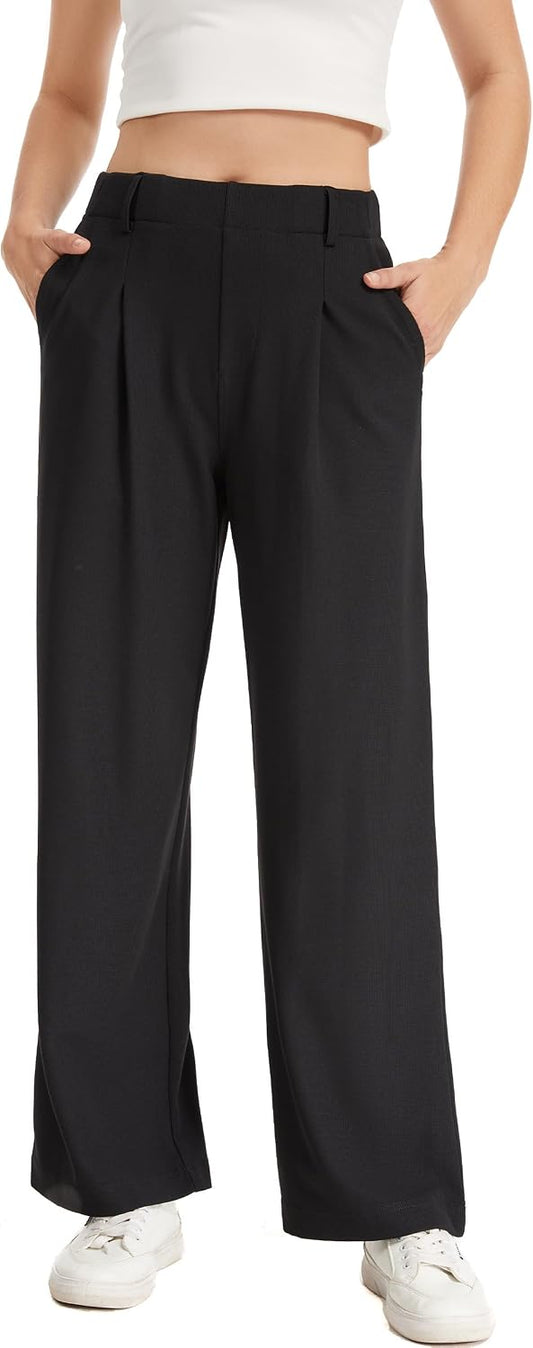 ZTN Dress Work Pants for Woman Stretchy Office Casual Slacks