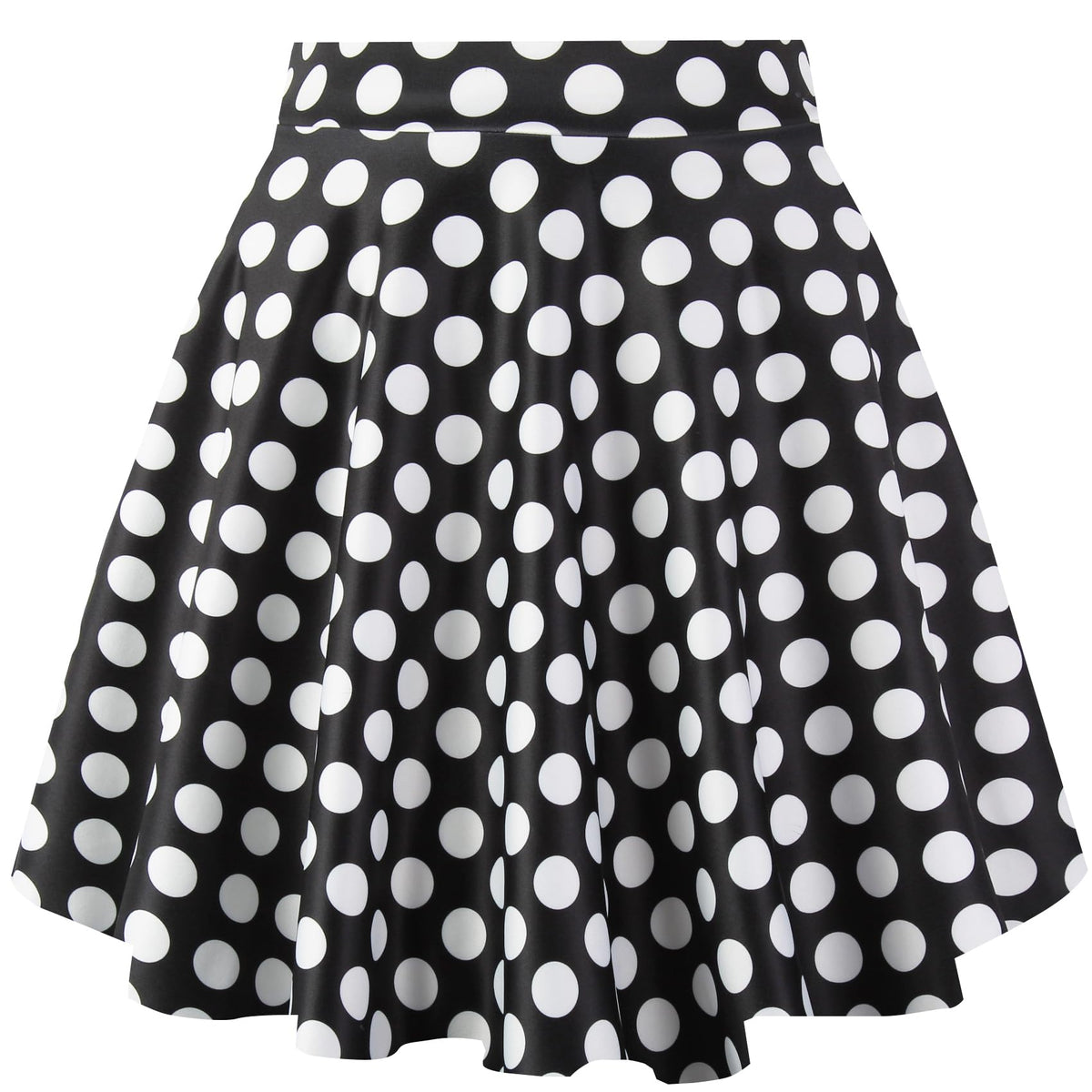 THHGPO Women's Casual Basic Skirts A-Line Skirt with Shorts