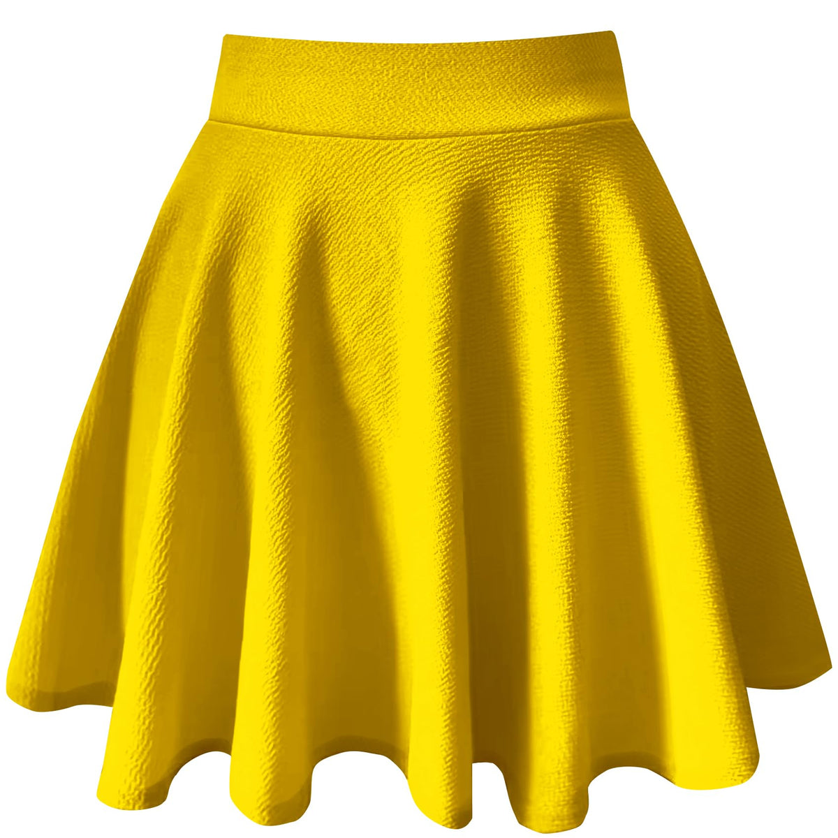 THHGPO Women's Casual Basic Skirts A-Line Skirt with Shorts