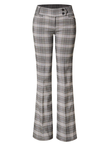 Design by Olivia Women's Dress Pants Bootcut Work Slacks Stretch Office