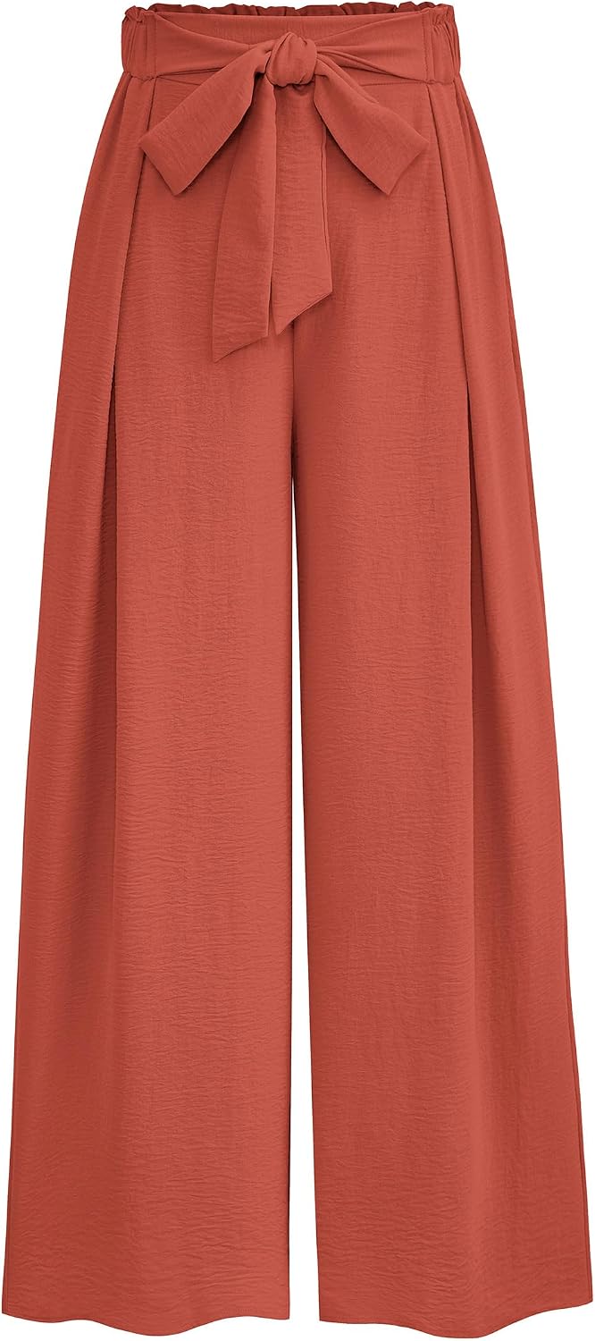 PRETTYGARDEN Women's Palazzo Wide Leg Work Dress Pants