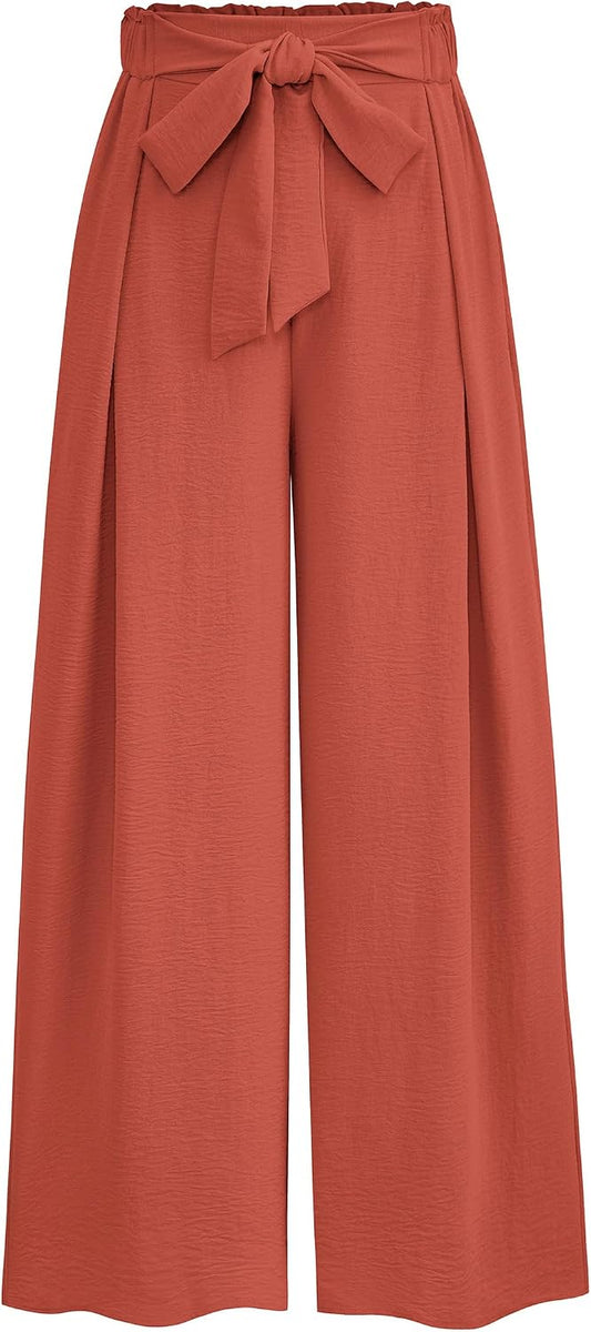 PRETTYGARDEN Women's Palazzo Wide Leg Work Dress Pants