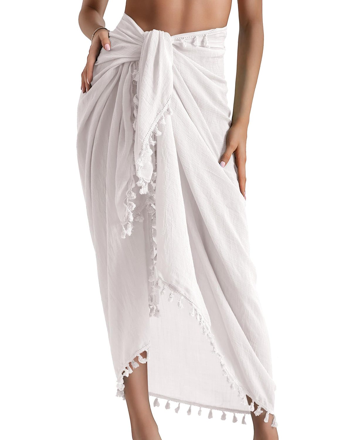 Eicolorte Sarong Cover Up Womens Beach Cover Up Bikini Bathing Suit Swimsuit Swimwear Coverup Sarong Pareo Wraps for Women