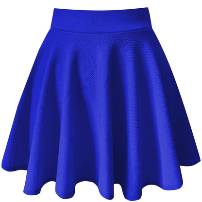 THHGPO Women's Casual Basic Skirts A-Line Skirt with Shorts