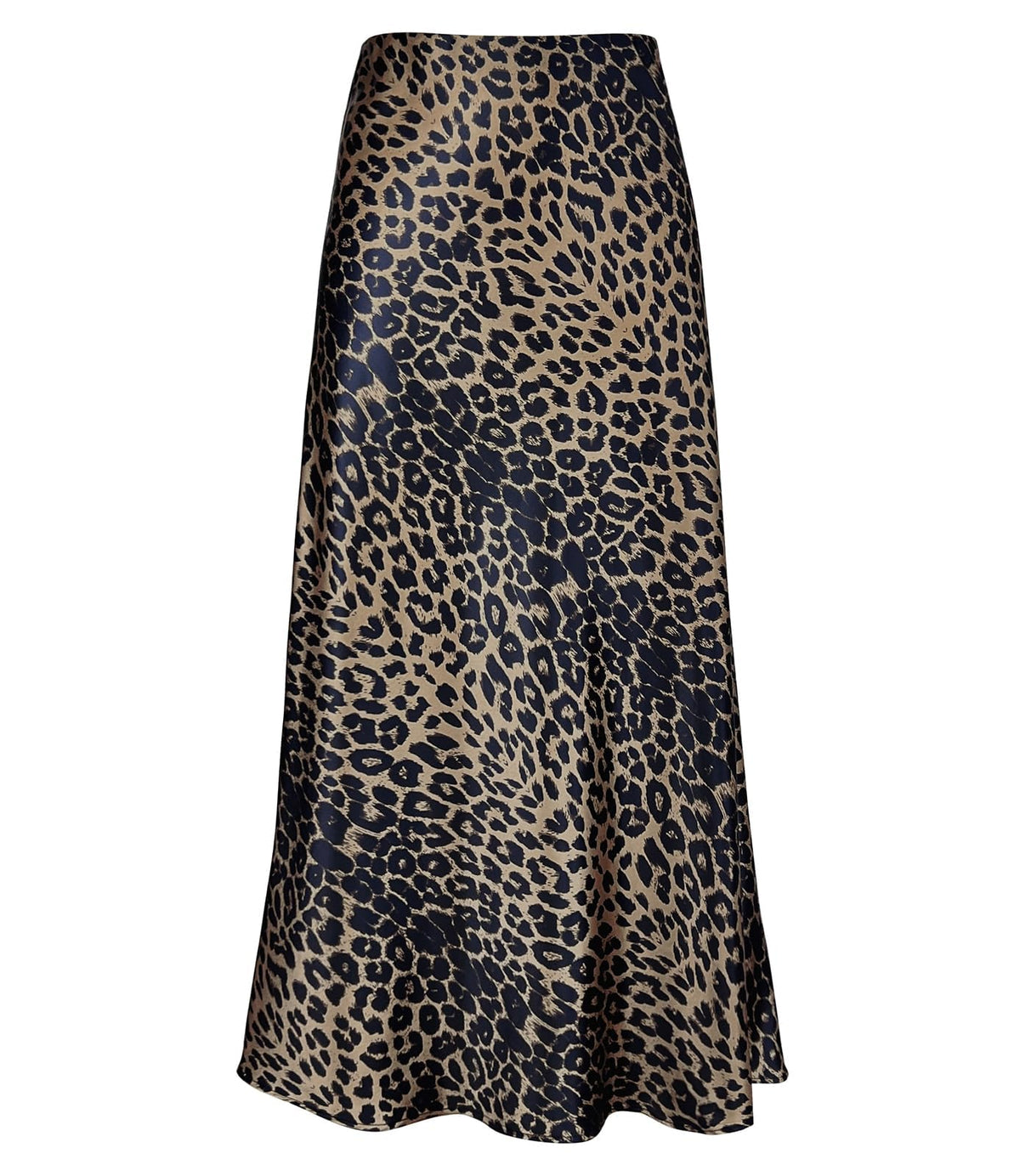 Outoshe Women's Satin High Waisted Maxi Skirts A Line Silk Long Skirt