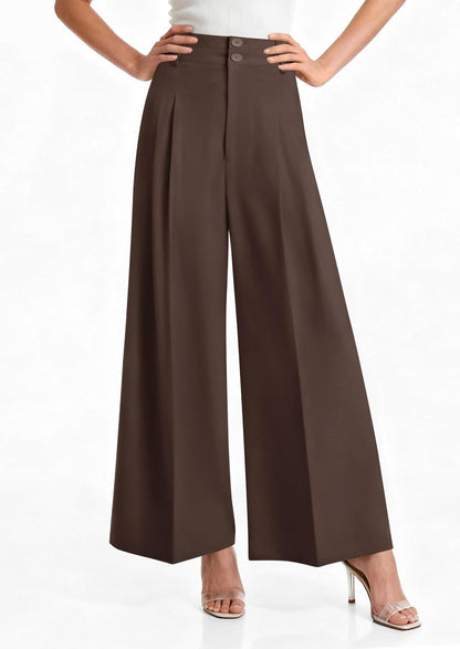 PRETTYGARDEN Women's High Waisted Wide Leg Dress Pants
