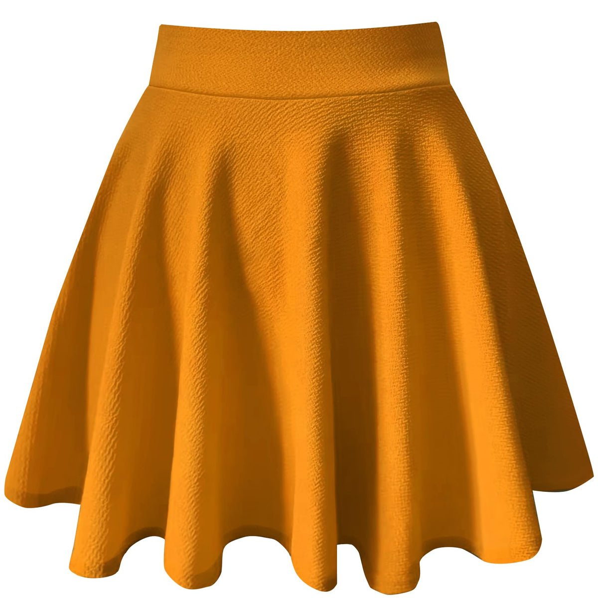 THHGPO Women's Casual Basic Skirts A-Line Skirt with Shorts