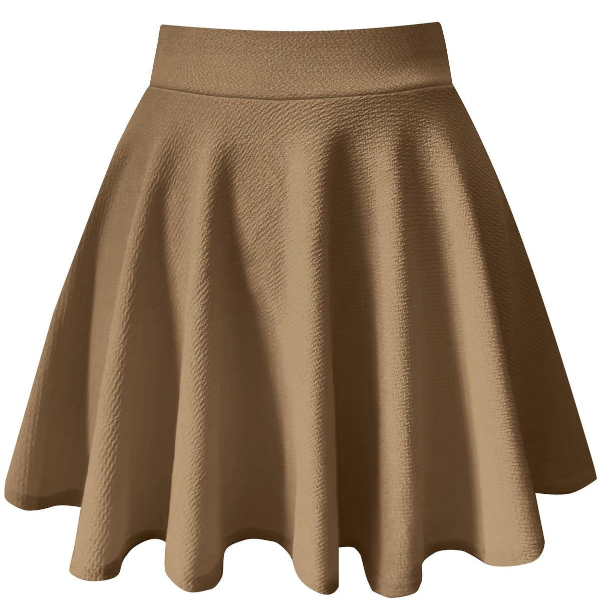 THHGPO Women's Casual Basic Skirts A-Line Skirt with Shorts