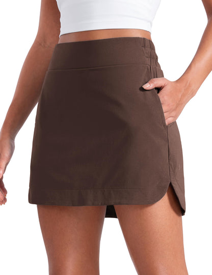 CRZ YOGA High Waisted Dolphin Golf Skirt