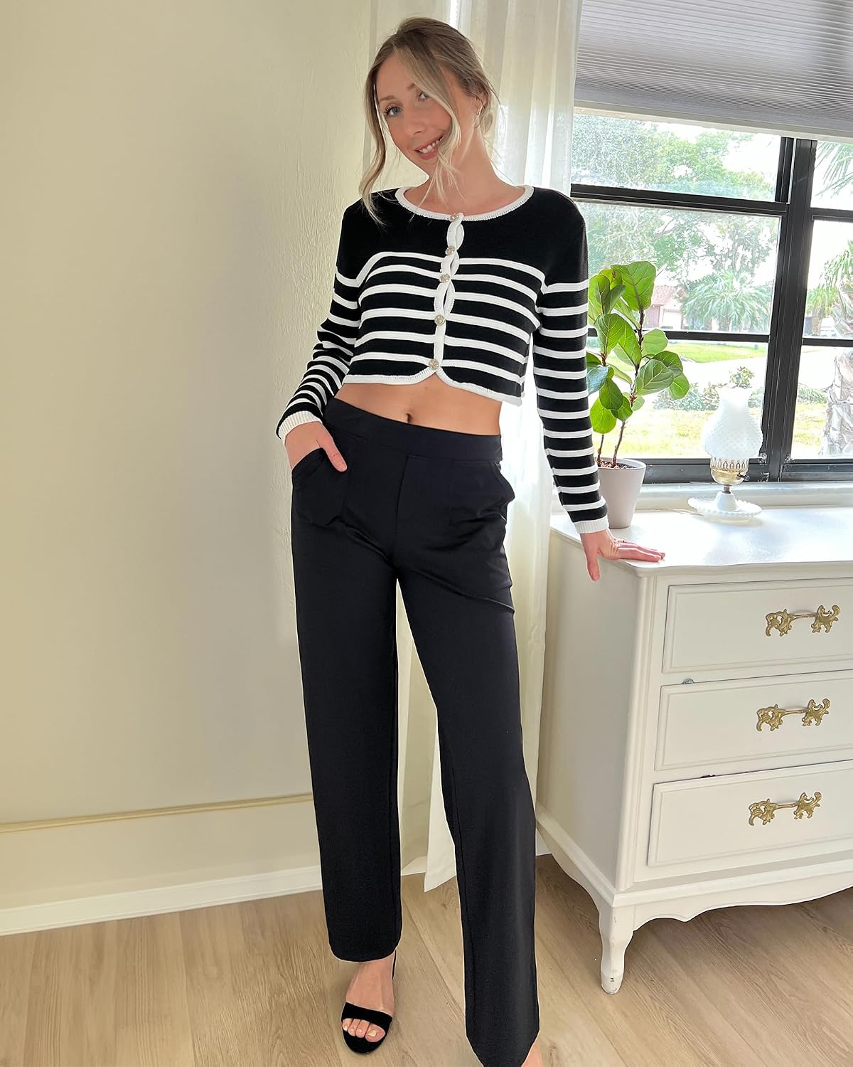 G4Free ShiftReady Womens Dress Yoga Pants Work