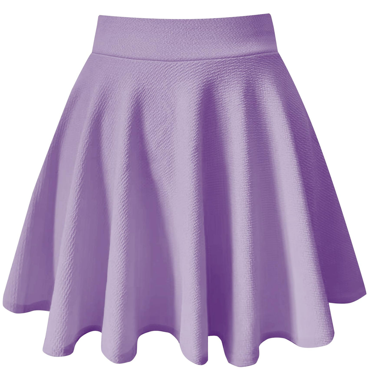 THHGPO Women's Casual Basic Skirts A-Line Skirt with Shorts