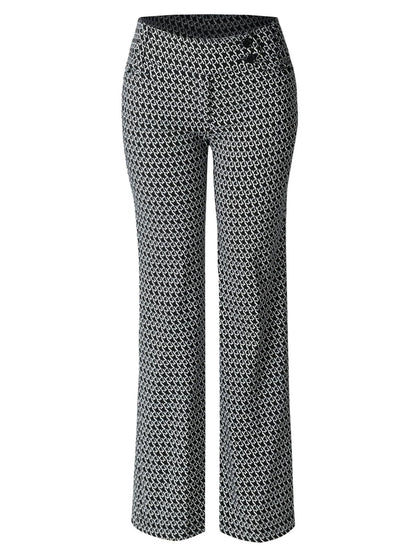 Design by Olivia Women's Dress Pants Bootcut Work Slacks Stretch Office