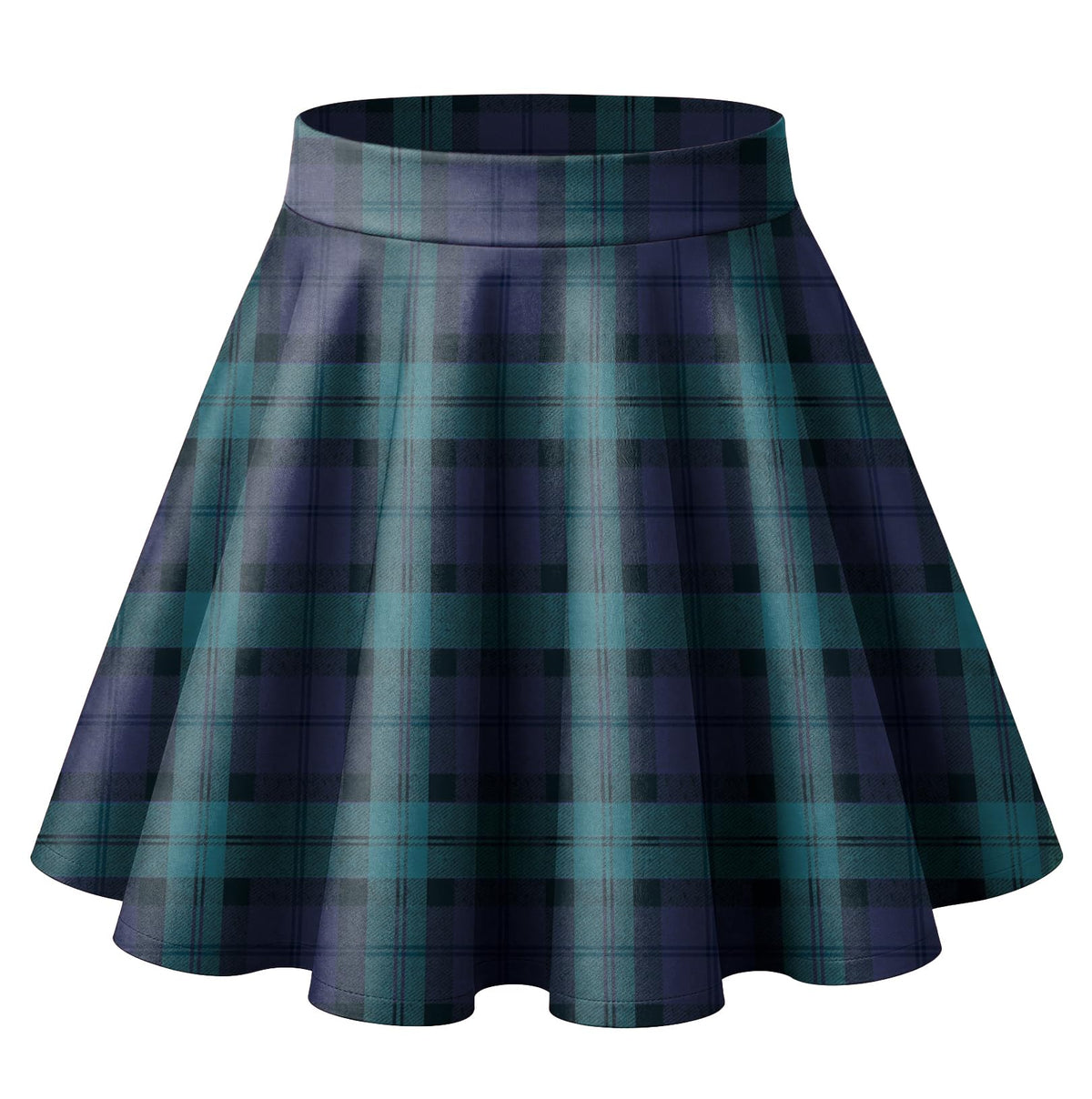 Zeagoo Women's Skirt Basic Mini Skater Skirt 2026 Summer Skirts Stretchable High Waist A-Line Party Club Skirts