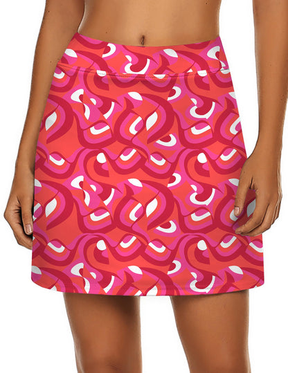 Ekouaer Women's Active Performance Skort Lightweight Skirt for Golf Tennis