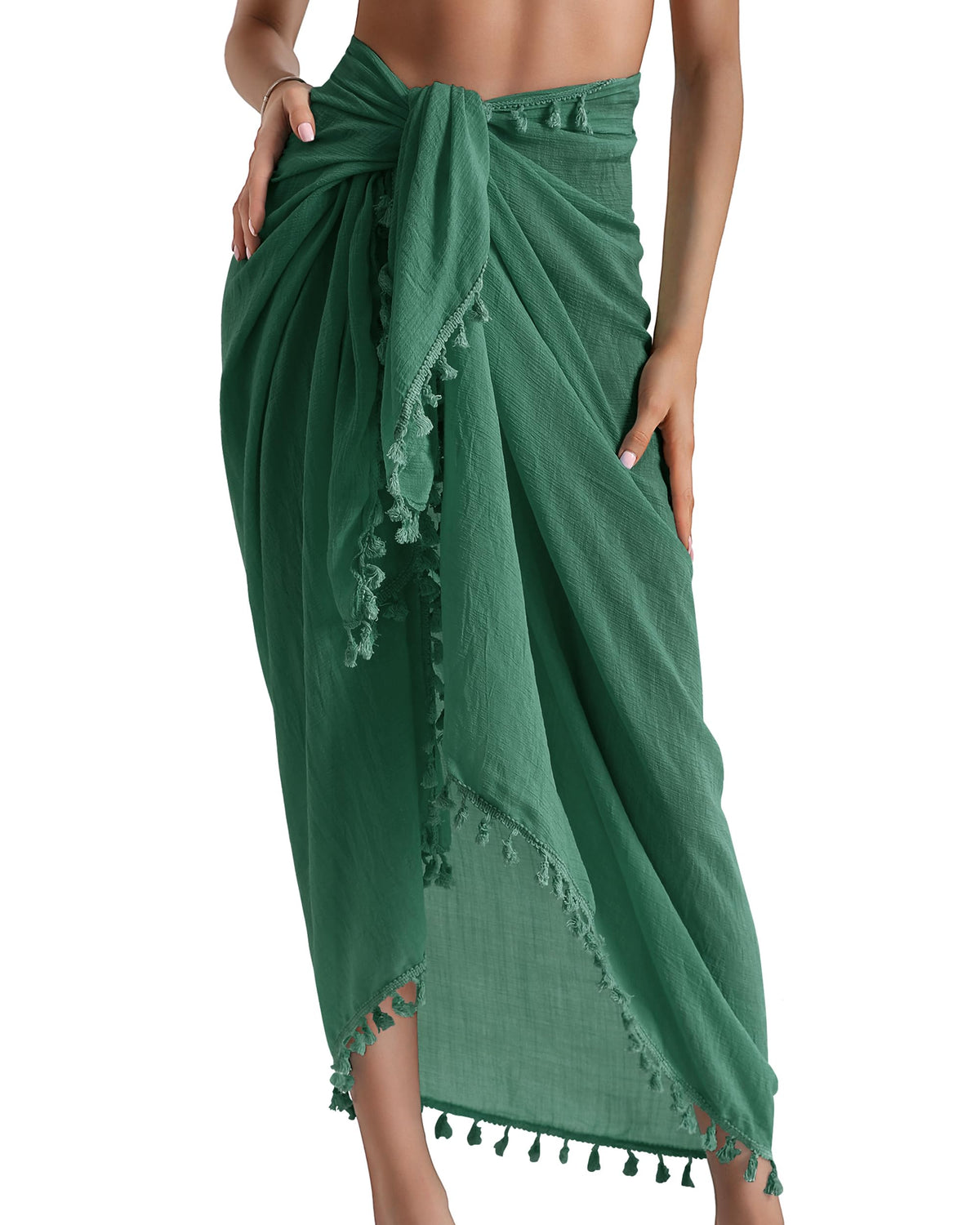 Eicolorte Sarong Cover Up Womens Beach Cover Up Bikini Bathing Suit Swimsuit Swimwear Coverup Sarong Pareo Wraps for Women