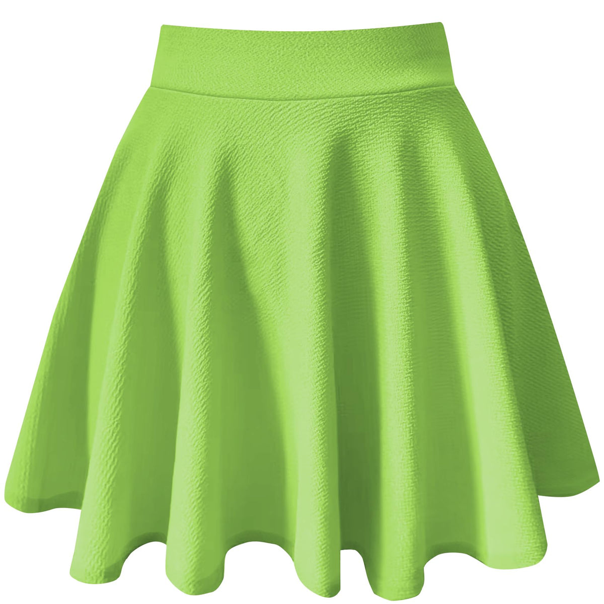 THHGPO Women's Casual Basic Skirts A-Line Skirt with Shorts