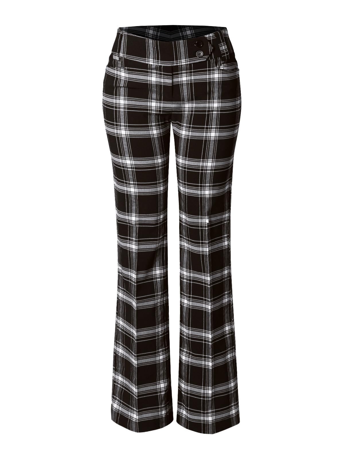Design by Olivia Women's Dress Pants Bootcut Work Slacks Stretch Office