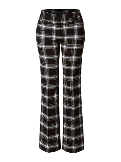 Design by Olivia Women's Dress Pants Bootcut Work Slacks Stretch Office