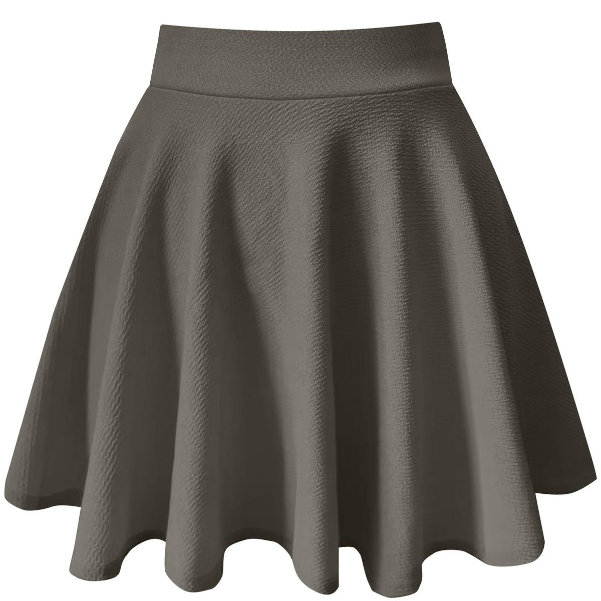 THHGPO Women's Casual Basic Skirts A-Line Skirt with Shorts