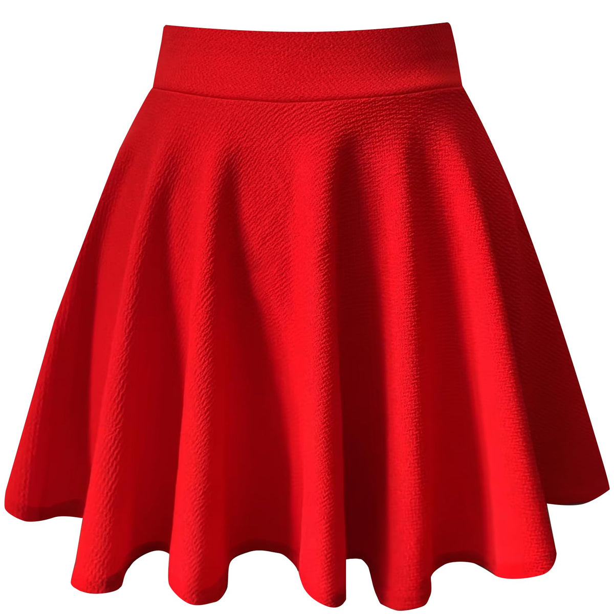 THHGPO Women's Casual Basic Skirts A-Line Skirt with Shorts