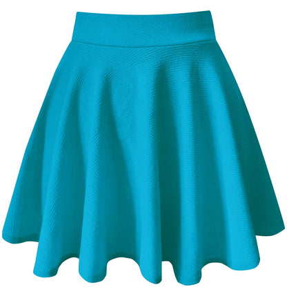 THHGPO Women's Casual Basic Skirts A-Line Skirt with Shorts
