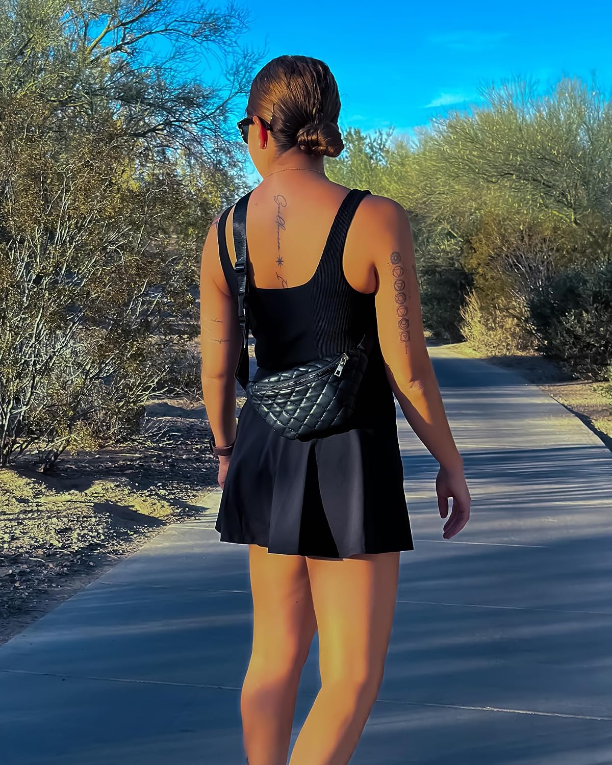 Stelle Women Tennis Skirt High Waisted Athletic Golf Skorts with Pockets