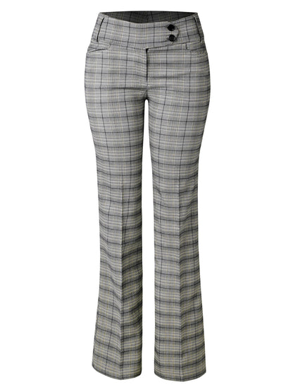 Design by Olivia Women's Dress Pants Bootcut Work Slacks Stretch Office