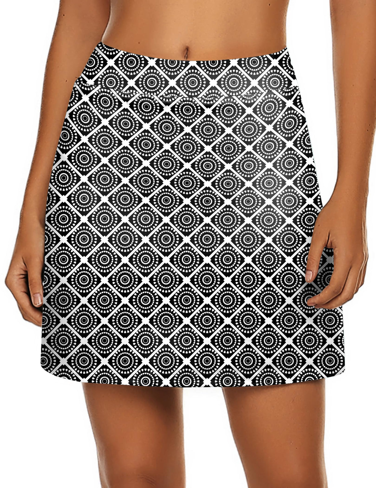 Ekouaer Women's Active Performance Skort Lightweight Skirt for Golf Tennis