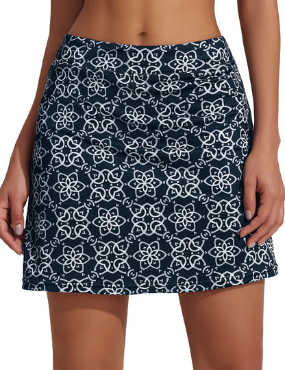 Ekouaer Women's Active Performance Skort Lightweight Skirt for Golf Tennis