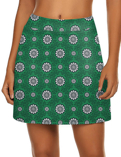 Ekouaer Women's Active Performance Skort Lightweight Skirt for Golf Tennis