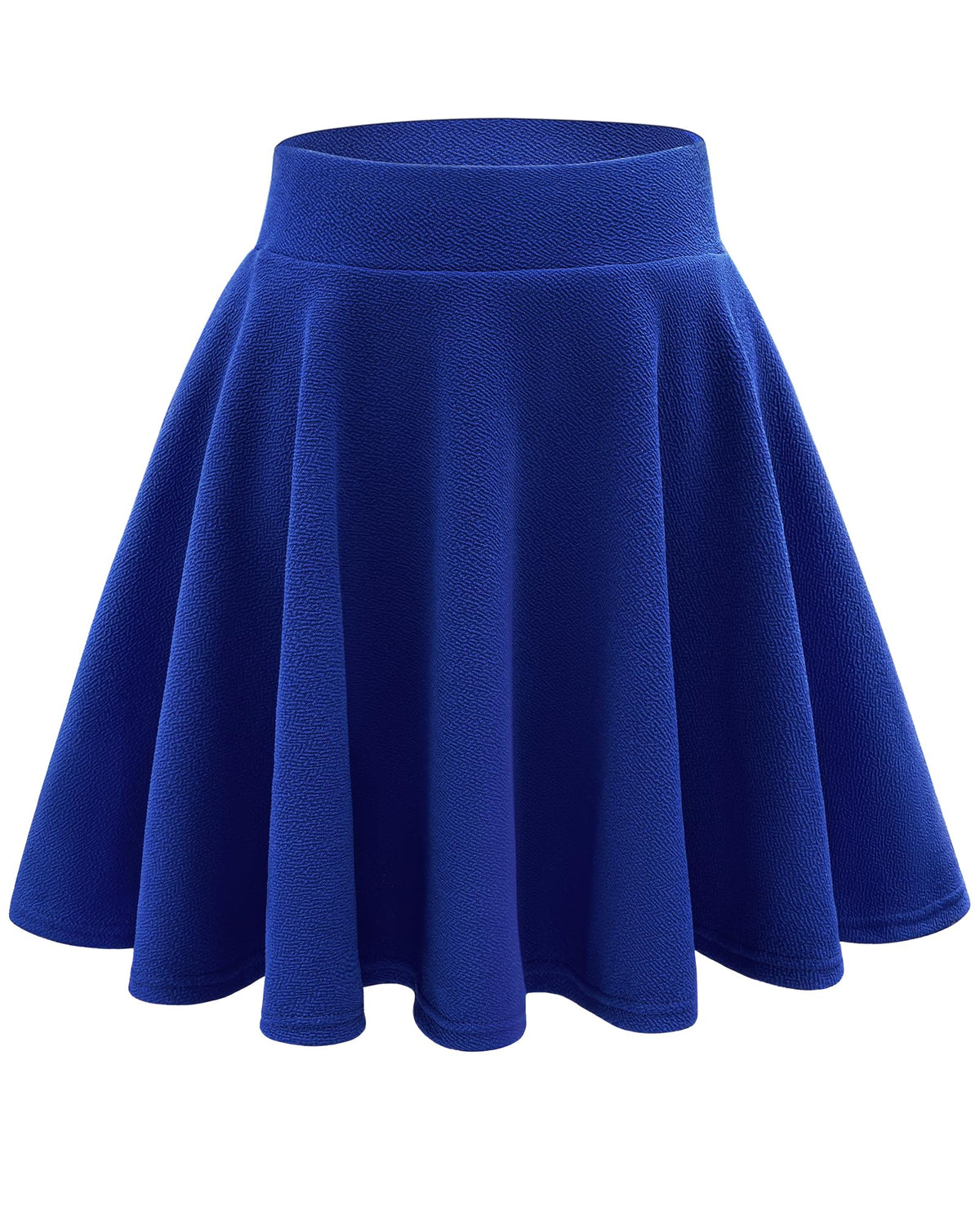 Stelle Women's Casual Skater Skirt Flared Pleated Mini Skort with Shorts