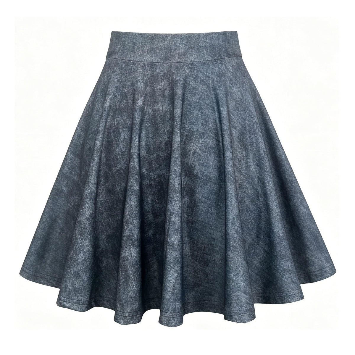 THHGPO Women's Casual Basic Skirts A-Line Skirt with Shorts