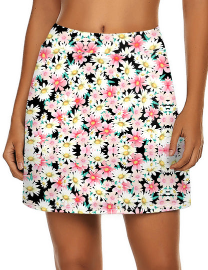 Ekouaer Women's Active Performance Skort Lightweight Skirt for Golf Tennis