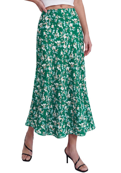 BTFBM Satin Skirts for Women Trendy 2026 Summer Fall