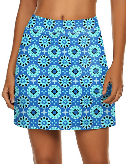 Ekouaer Women's Active Performance Skort Lightweight Skirt for Golf Tennis
