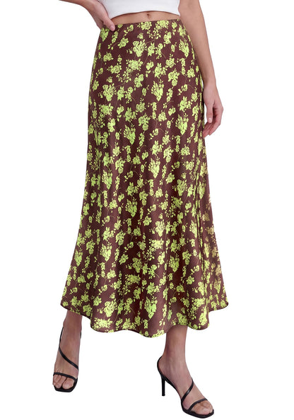 BTFBM Satin Skirts for Women Trendy 2026 Summer Fall