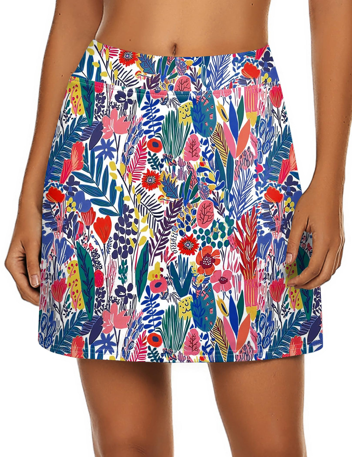 Ekouaer Women's Active Performance Skort Lightweight Skirt for Golf Tennis