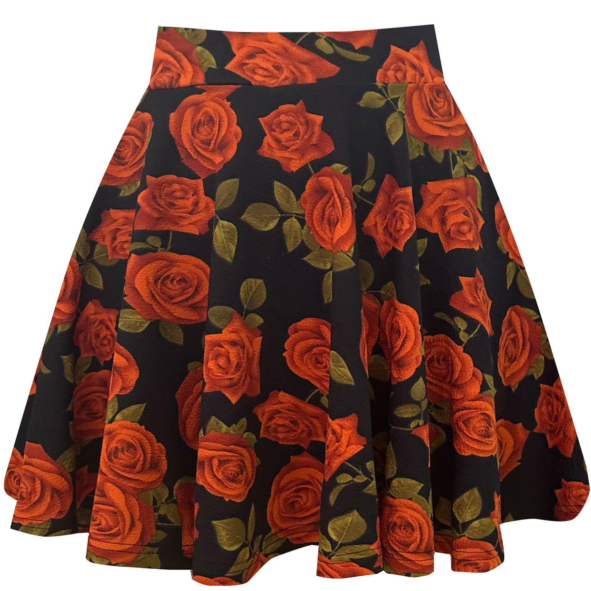 THHGPO Women's Casual Basic Skirts A-Line Skirt with Shorts