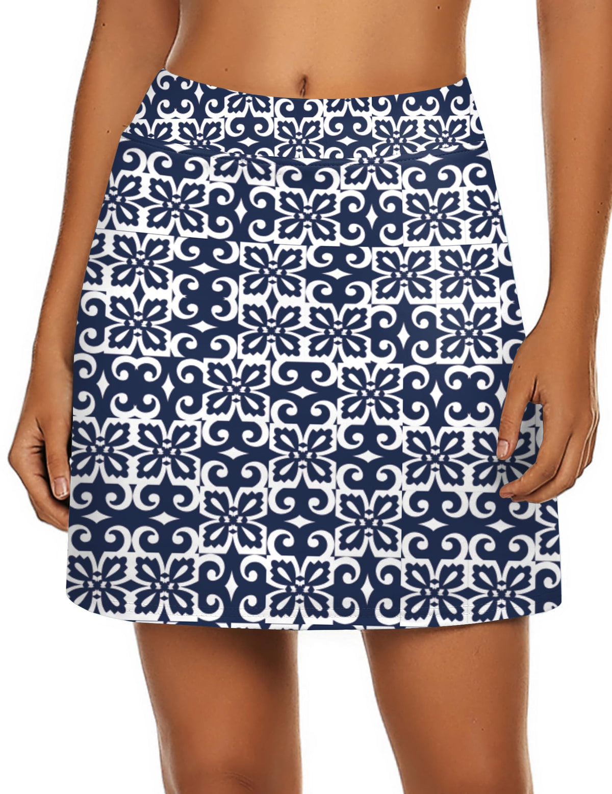 Ekouaer Women's Active Performance Skort Lightweight Skirt for Golf Tennis