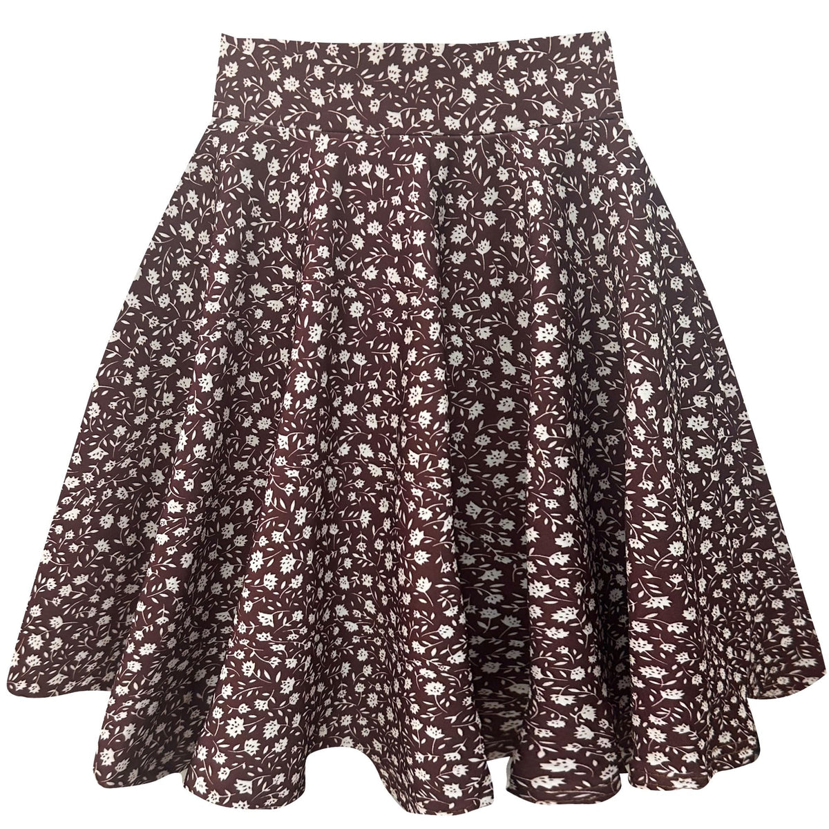 THHGPO Women's Casual Basic Skirts A-Line Skirt with Shorts
